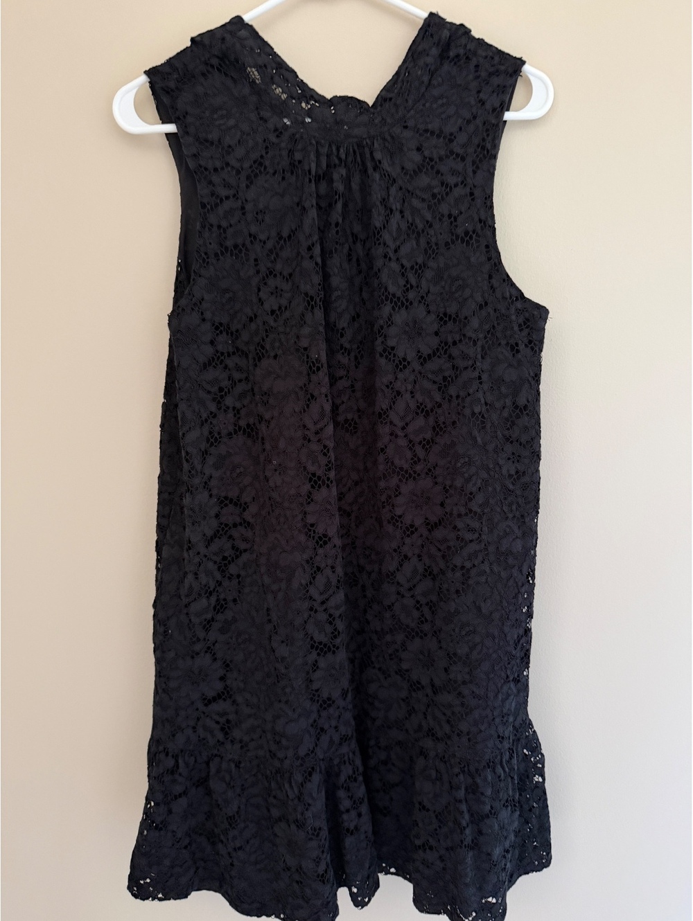 M black lace dress